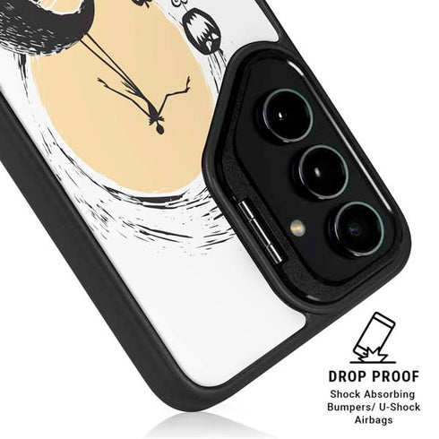 Disney The Nightmare Before Christmas Jack on Spiral Hill Art Galaxy S25 Kickstand Case